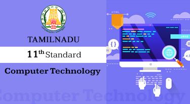11th Standard English Medium Computer Technology